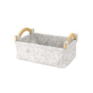 Корзина WasserKraft Aula 330х115х225 мм 8,5 л серая (WB-110-M)