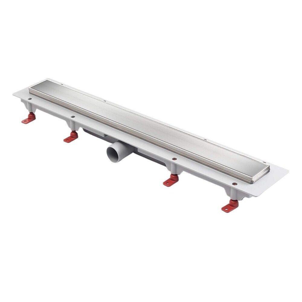 original-10292.jpg Лоток душевой MCH Klasik с комбинированным затвором 650х60 мм d40 мм решетка из нержавеющей стали (CH650KN) — изображение 1