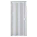 Дверь раздвижная гармошка 690-840x2020 мм ясень серый