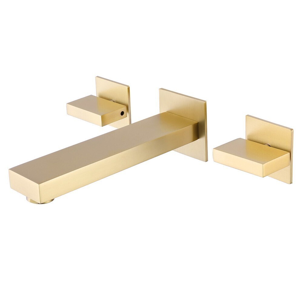 original-10312.jpg Смеситель для раковины встраиваемый Abber Daheim золото двухвентильный (AF82122G) — изображение 1