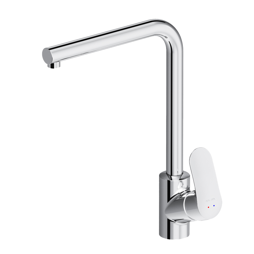 original-10377.jpg Смеситель для кухни AM.PM Like хром с высоким изливом однорычажный (F8005000) — изображение 1