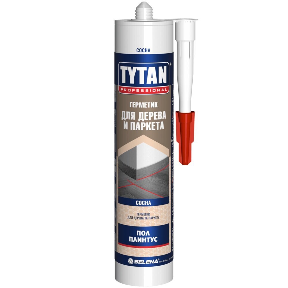 original-1038.jpg Герметик акриловый для дерева и паркета Tytan Professional сосна 280 мл — изображение 1