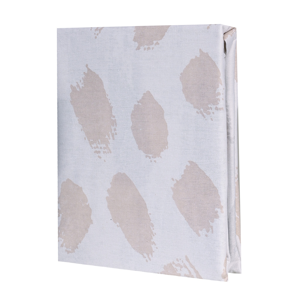 original-10437.jpg Простыня на резинке 180х200х25 см бязь серо-белая Melissa Rhona — изображение 1