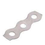 Лента крепежная перфорированная волнистая 12х0,5 мм 25 м