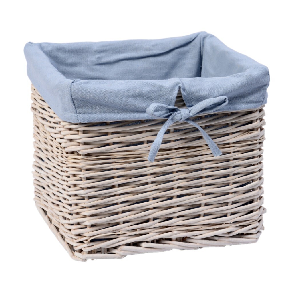 original-10469.jpg Корзина WasserKraft Lopau 260х260х230 мм 15,5 л белая (WB-320-S) — изображение 1