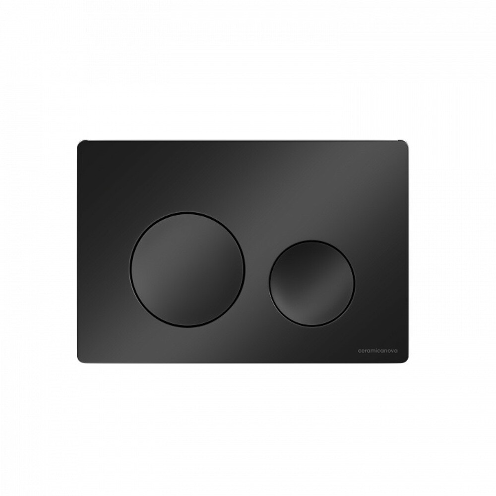 original-10635.jpg Клавиша смыва для инсталляций Ceramicanova Balance Circle черная матовая (CN12-001MB) — изображение 1
