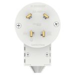 Вилка силовая прямая переносная Systeme Electric Blanca с заземлением 3Р+N 32 А 440 В IP20 белая (BLNSV003241)