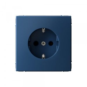 Розетка Systeme Electric ArtGallery встраиваемая аквамарин со шторками (SE GAL001145)