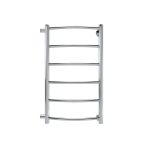 Полотенцесушитель водяной Indigo Arc 700х400 мм лесенка с боковым подключением 600 мм хром