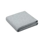 Простыня на резинке 180х200х25 см бязь серая MiaСона Polo