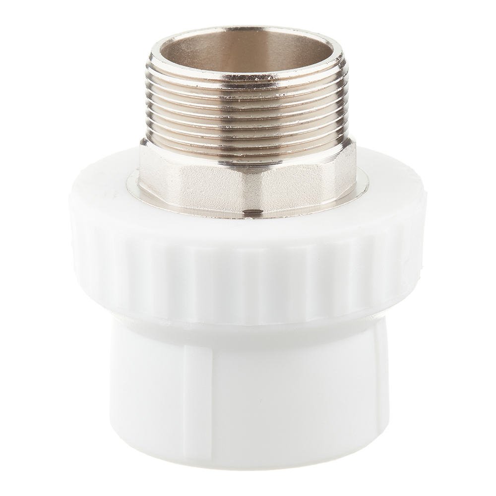 original-11044.jpg Муфта полипропиленовая Valfex 50 мм х 1 1/2 НР(ш) под ключ (10135050П) — изображение 1