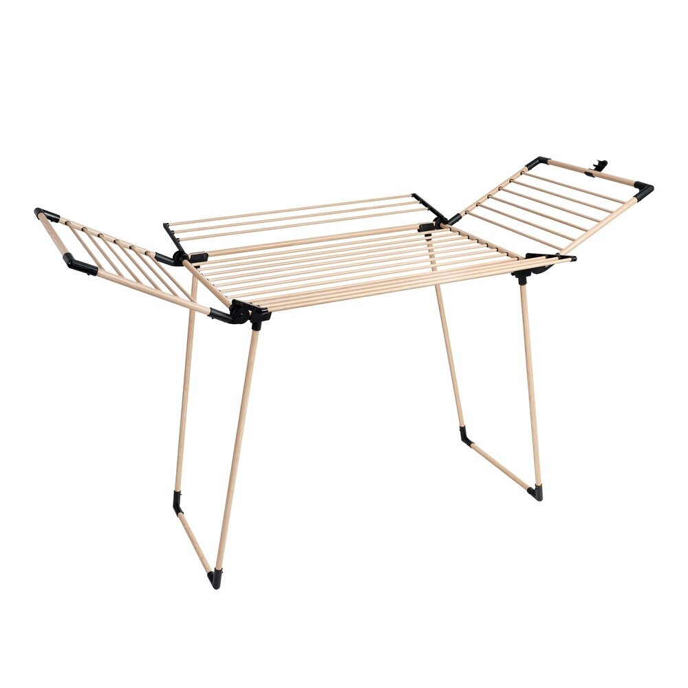 original-11048.jpg Сушилка для белья напольная Hausmann Annapurna 25 м 950х1740х1060 мм дерево — изображение 1