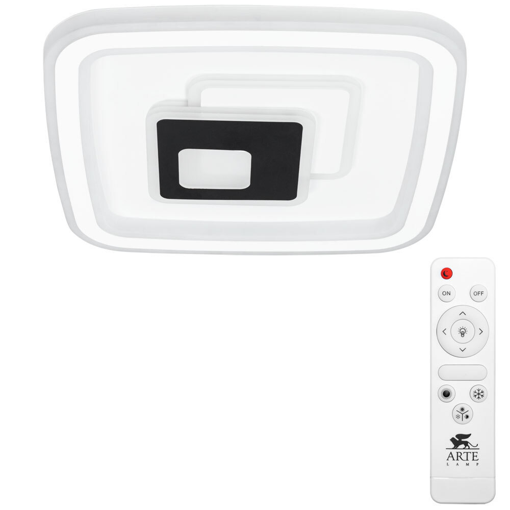 original-1110.jpg Светильник светодиодный потолочный Arte Lamp Forma 2700-7000К 72 Вт 13 кв.м белый IP20 (A1437PL-72WH) — изображение 1
