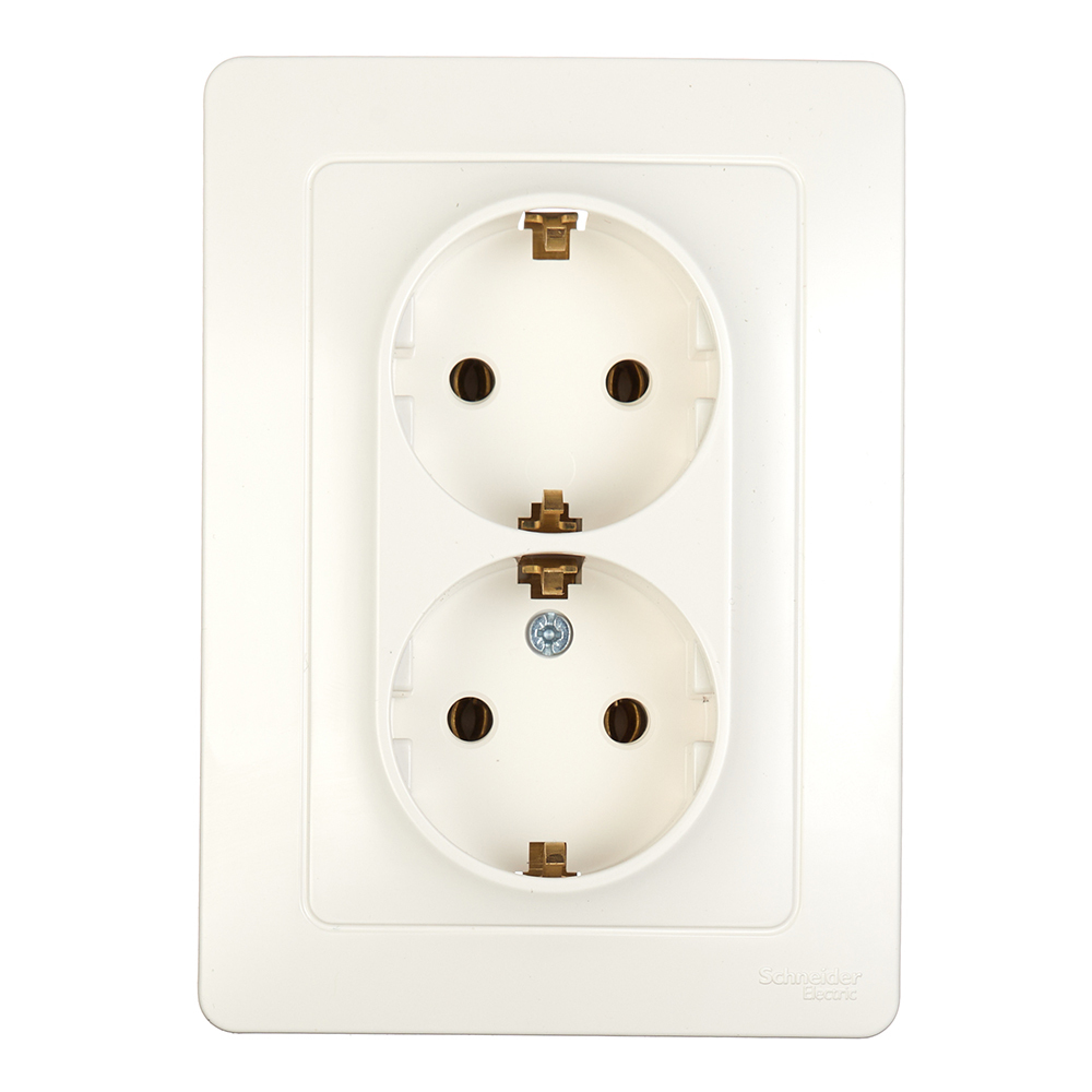 original-11194.jpg Розетка Systeme Electric Blanca встраиваемая молочная (BLNRS001022) — изображение 1