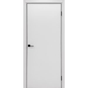 Блок дверной Kapelli Classic 900х2000 мм влагостойкий ПВХ серый 7047 глухой