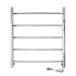 Полотенцесушитель электрический Indigo Arc 600х525 мм 65 Вт хром