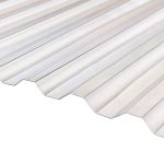 Поликарбонат монолитный профилированный Кинпласт 1,3 мм 1,05х2 м прозрачный