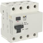 УЗО IEK Armat R10N 40А 4P тип AC 100 мА 10 кА (AR-R10N-4-040C100)