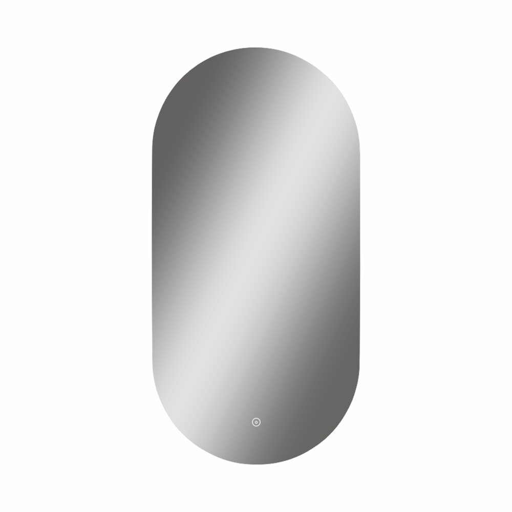 original-11383.jpg Зеркало с подсветкой овальное 45х90 см с сенсорным включением Continent Capsula Led (ЗЛП5030) — изображение 1