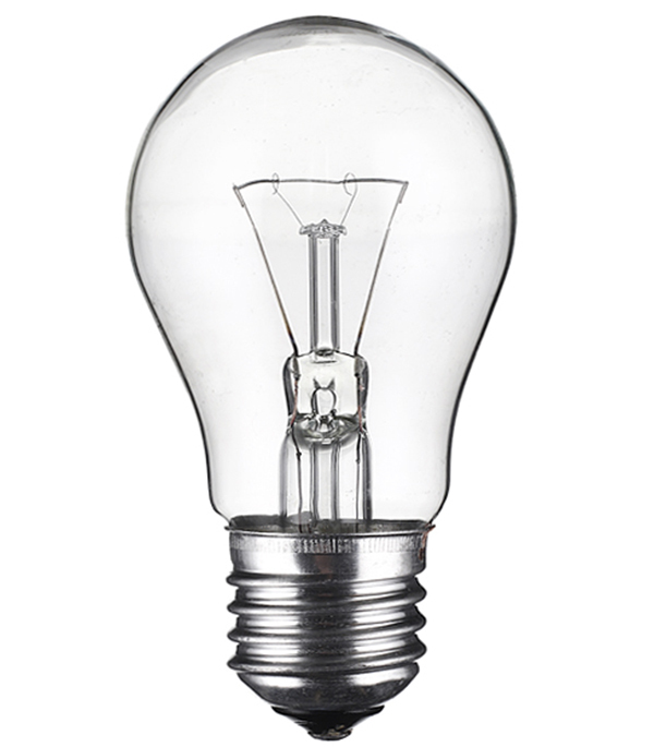 original-11387.jpg Лампа накаливания E27 60 Вт 220 В груша прозрачная — изображение 1