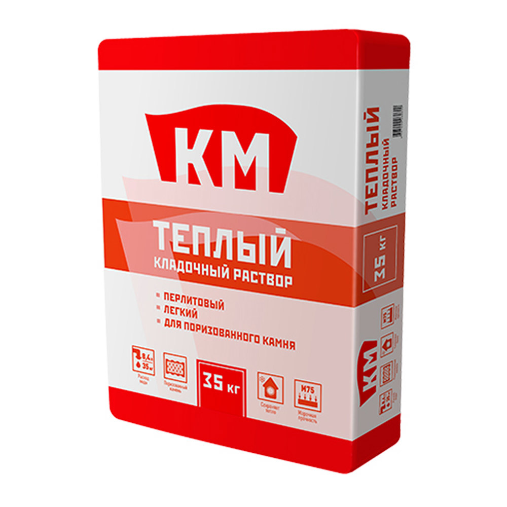 original-11503.jpg Смесь кладочная КМ Теплый серая 35 кг — изображение 1