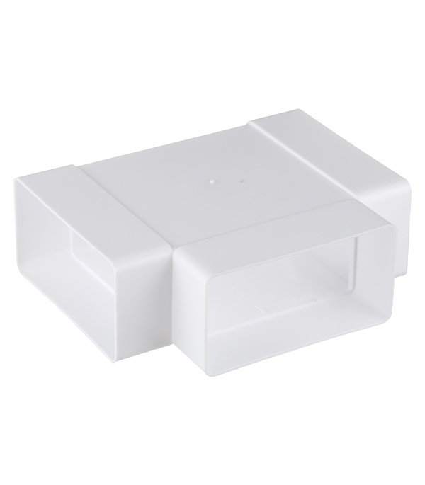 original-11516.jpg Тройник пластиковый для плоских воздуховодов 60х120 мм 90° — изображение 1