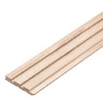 Реечная панель МДФ дуб сонома 2700х119х16 мм Stella 0,32 кв.м