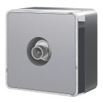 Розетка телевизионная Werkel Gallant накладная серебряная (a052778)