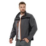 Куртка рабочая Delta Plus Lulea 2 56-58 рост 180-188 см серая/оранжевая