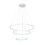 Люстра светодиодная подвесная Arte Lamp Frodo 145 Вт 3000-6000К 8 кв.м (A2197SP-3WH)