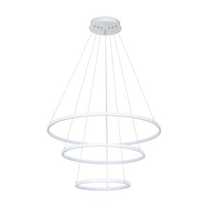 Люстра светодиодная подвесная Arte Lamp Frodo 145 Вт 3000-6000К 8 кв.м (A2197SP-3WH)