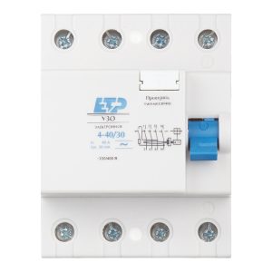 УЗО ETP DLF364 40А 3P+N тип AC 30 мА 4,5 кА компактное (18014)