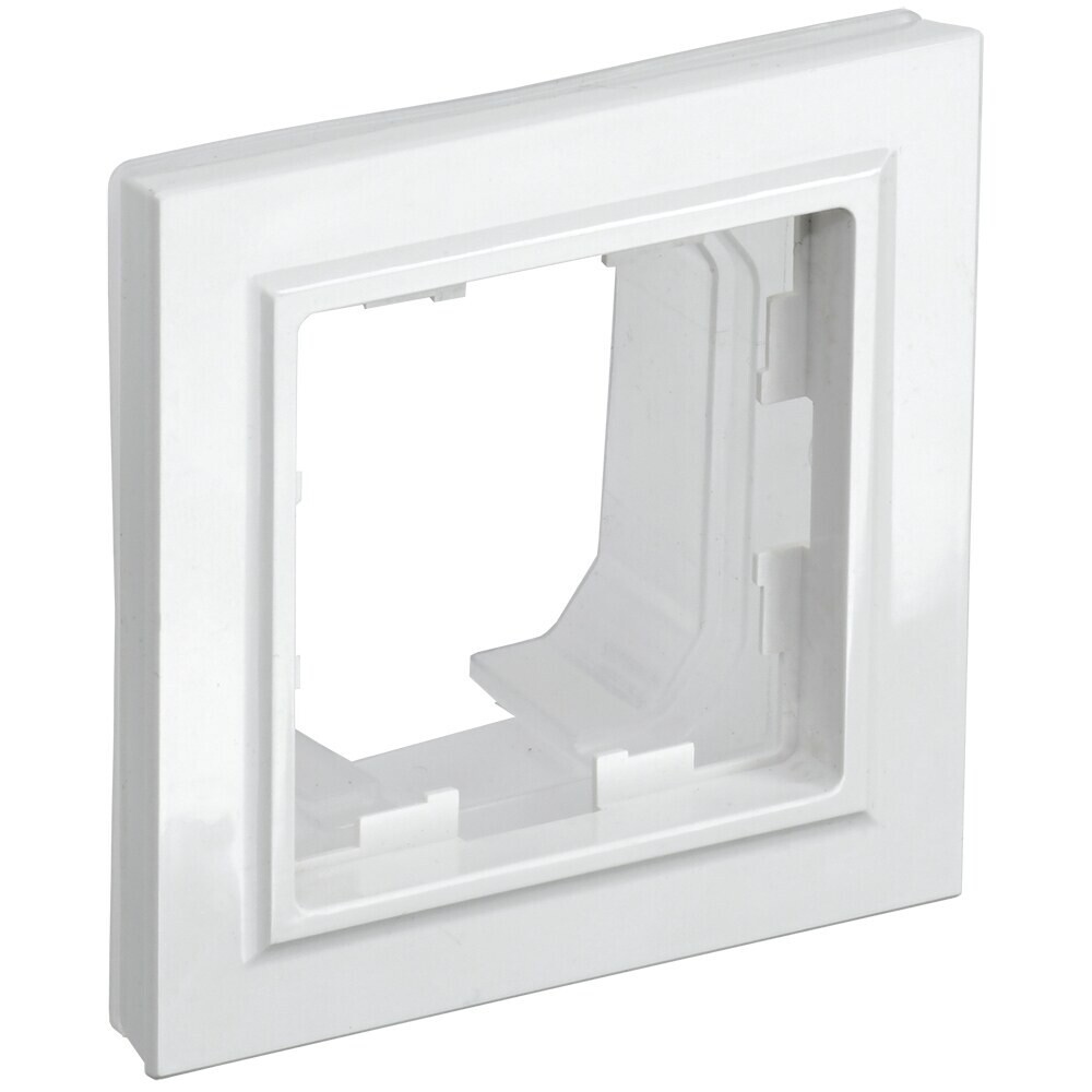 original-11985.jpg Рамка IEK Brite РУ-1-БрБ-44 одноместная белая (BR-M12-44-K01) — изображение 1