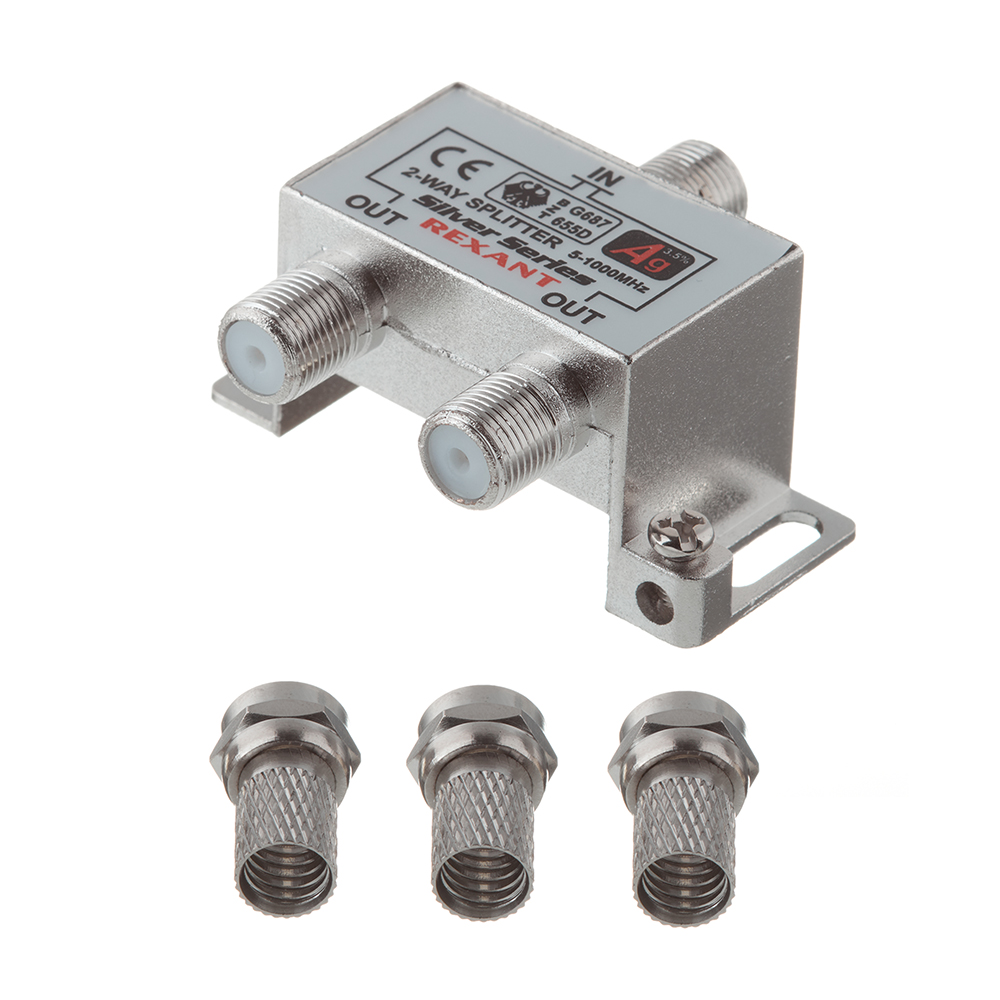 original-12044.jpg ТВ делитель Rexant 2 F-выхода +3 F-разъема (05-6101) — изображение 1