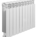 Радиатор биметаллический Rifar Base Ventil 500 мм 10 секций 3/4 нижнее правое подключение белый