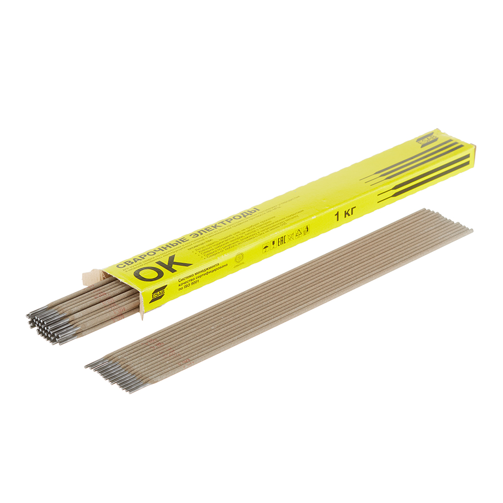 original-12083.jpg Сварочные электроды Esab МР-3 d2,5 мм 1 кг (4595253WZ0) — изображение 1