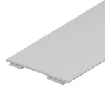 Доборная планка Kapelli E150 телескопическая 150х5х2070 мм ПВХ серый 7035 (1 шт.)