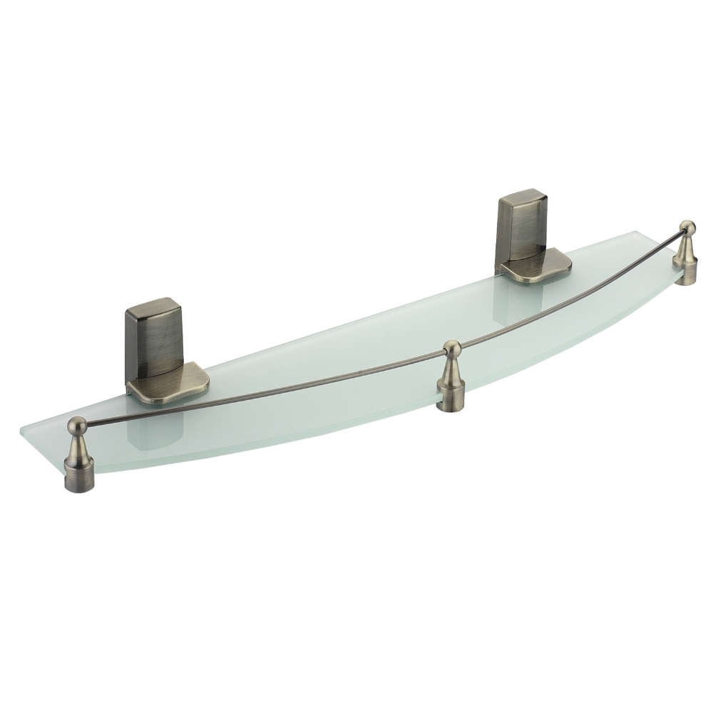 original-12222.jpg Полка для ванной WasserKraft Exter K-5200 125х500х70 мм стекло/металл бронза (K-5244) — изображение 1