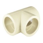 Тройник полипропиленовый Valfex 63 х 63 х 63 мм серый (10111063Г)