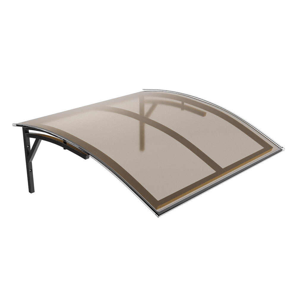 original-12315.jpg Козырек Практичный 1000х1200 мм бронзовый монолитный — изображение 1