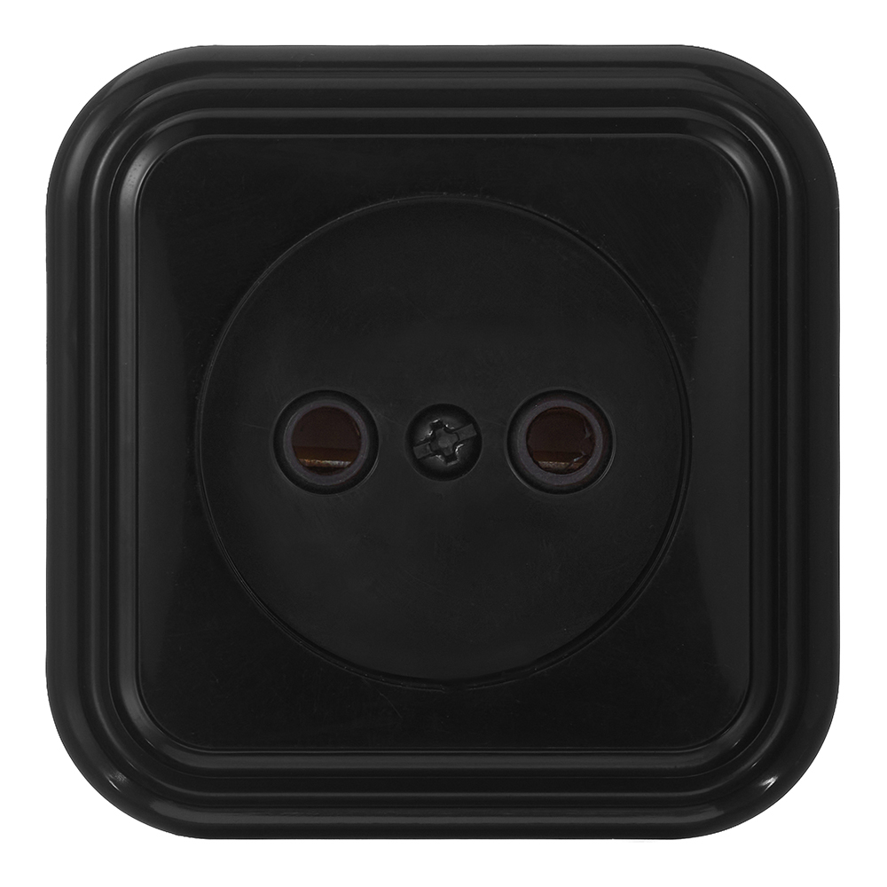 original-12446.jpg Розетка Svet накладная черная (0215-00061) — изображение 1