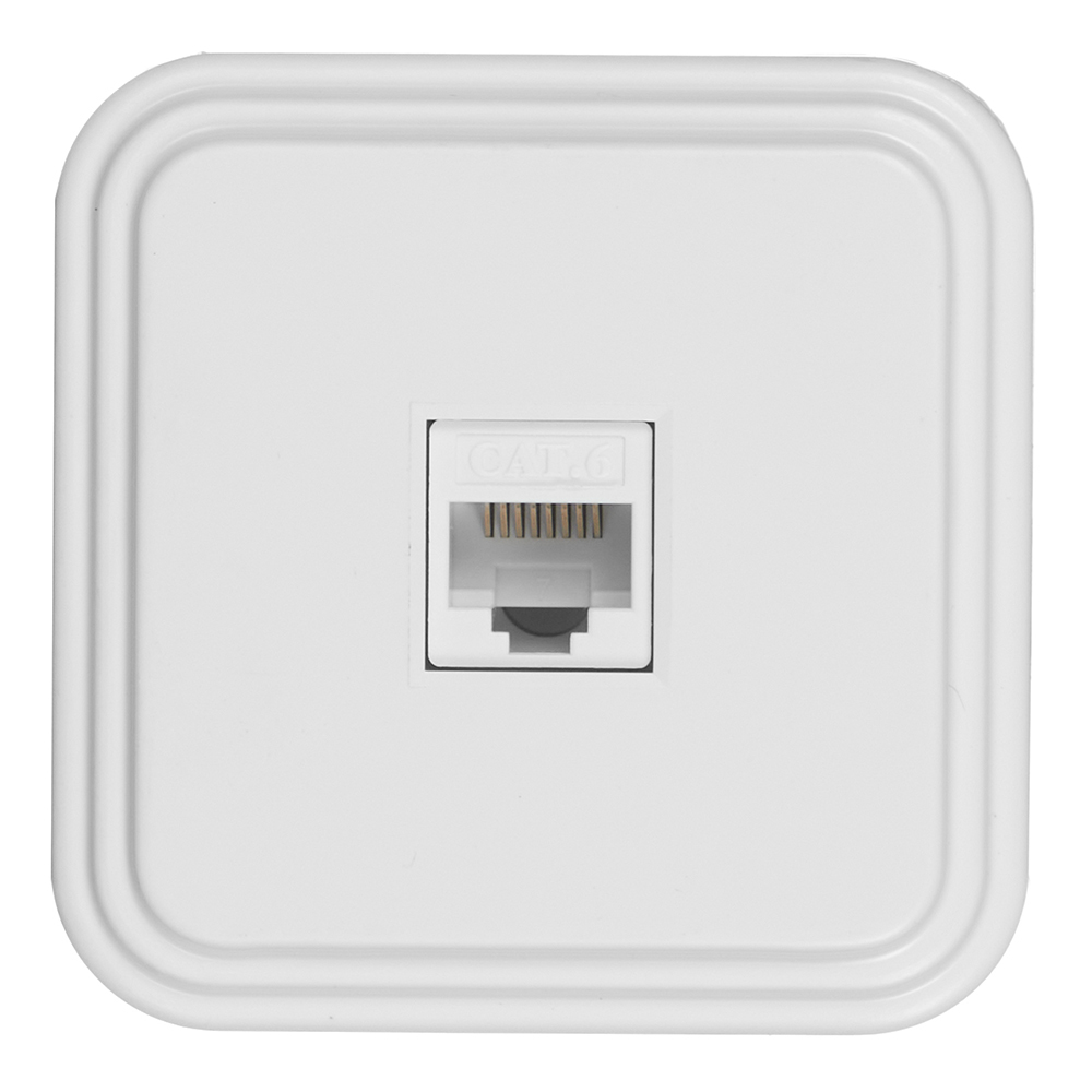 original-12450.jpg Розетка компьютерная Svet накладная белая (0217-00011) — изображение 1