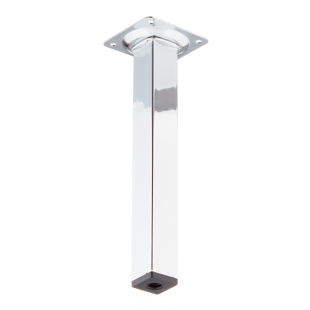 original-12520.jpg Ножка мебельная стальная 25х25х200 мм хром (1 шт.) — изображение 1