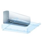 Экран-отражатель настенный для кондиционера Эконом 700 мм