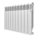 Радиатор биметаллический Royal Thermo Revolution B 500 мм 10 секций 1" боковое подключение белый