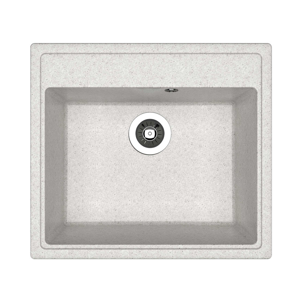 original-12629.jpg Мойка для кухни Dr.Gans Ника 570 57х51х20 см врезная искусственный камень серая — изображение 1