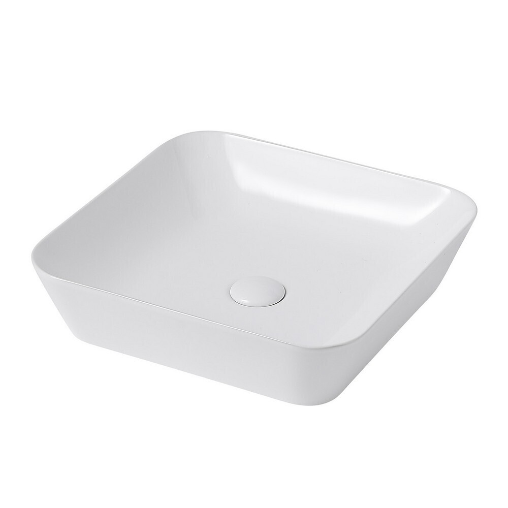 original-1267.jpg Раковина Abber Rechteck 43 см накладная белая (AC2205) — изображение 1