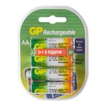 Аккумулятор GP Batteries АА пальчиковый LR6 1,2 В 2700 мАч (4 шт.)