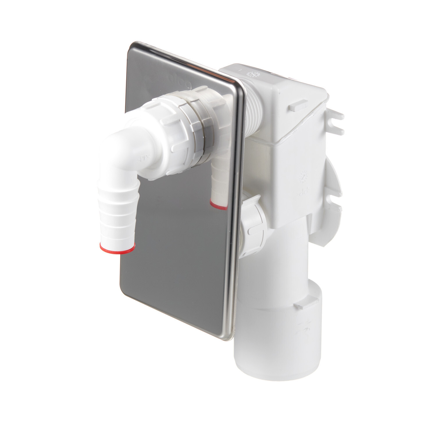 original-12760.jpg Сифон для стиральной машины Alcadrain скрытого монтажа белый (APS3/AG210321100) — изображение 1