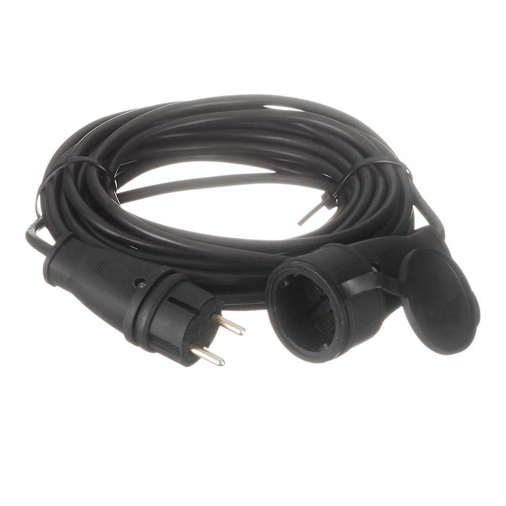 original-12763.jpg Удлинитель Svet без заземления 10 м 2,2 кВт 1 розетка ПВС 2х1 кв.мм IP44 — изображение 1